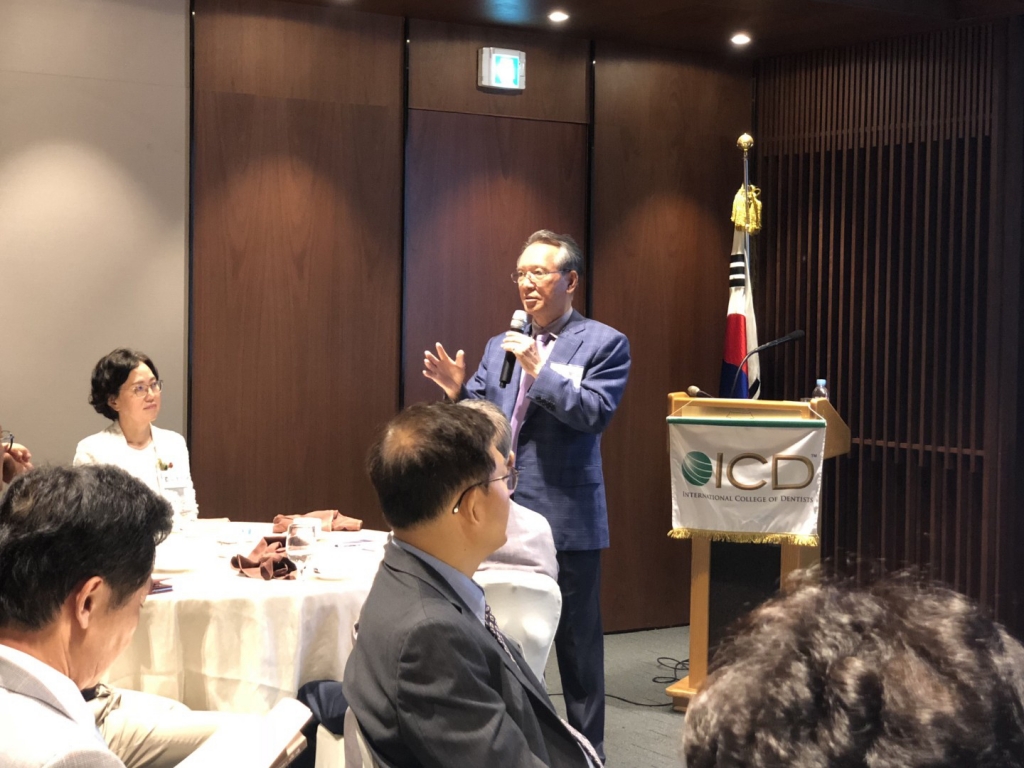  ICD 2018 6월 학술집담회 - 김형오 전국회의장 초청 강연
