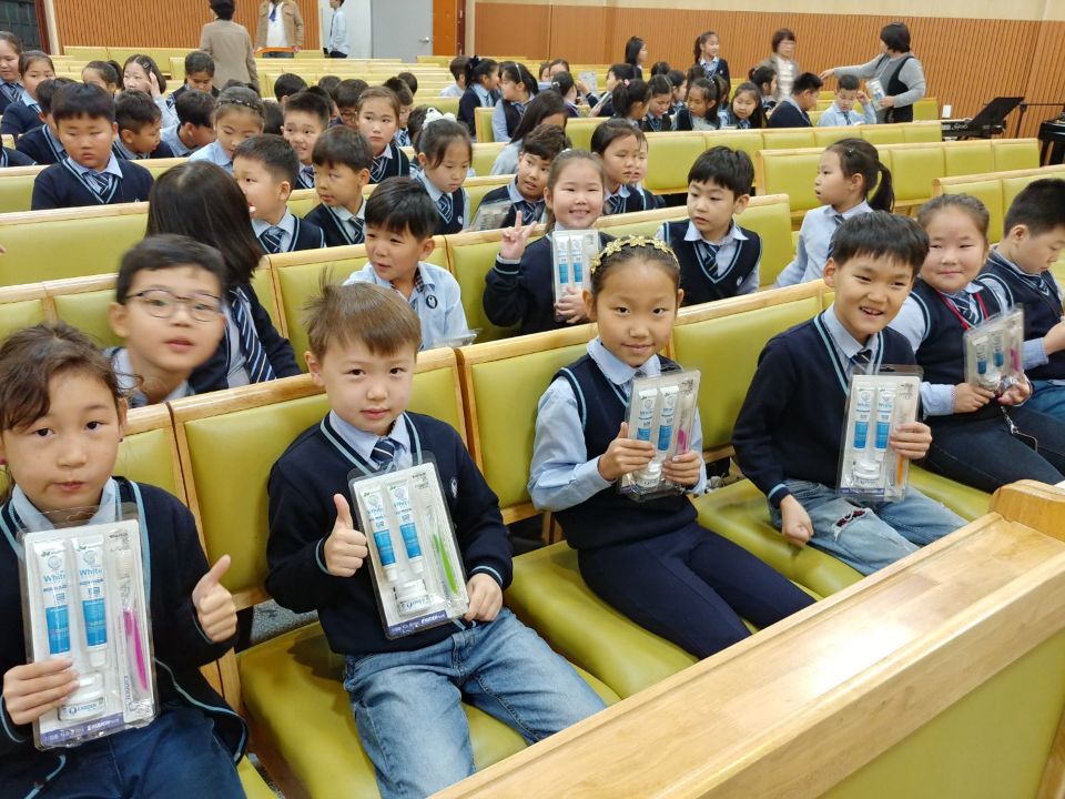 재한몽골학교에서 진행된 구강보건 향상교육 후기 
